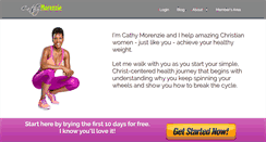Desktop Screenshot of cathymorenzie.com